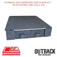 OUTBACK 4WD INTERIORS SIDE FLOOR KIT - BT-50 (EXTRA CAB) 10/11-ON